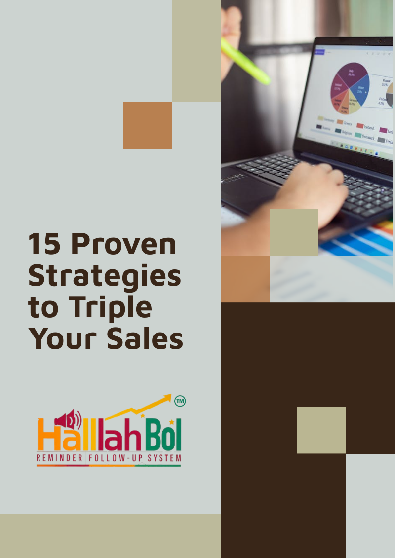 15 Proven Strategies to Triple Sales eBook Cover
